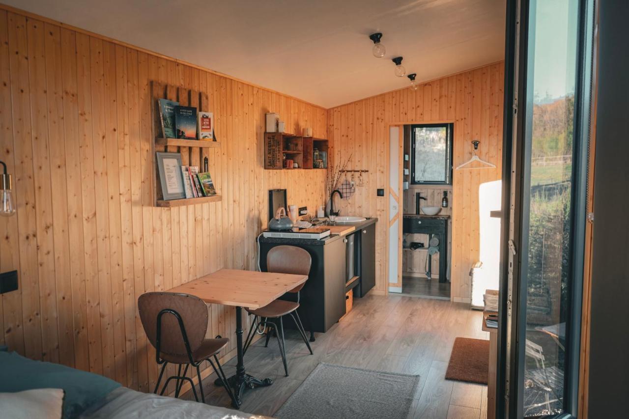 Tiny House Morvan Bourgogne Nature - 2H De Paris Bussieres  Eksteriør billede